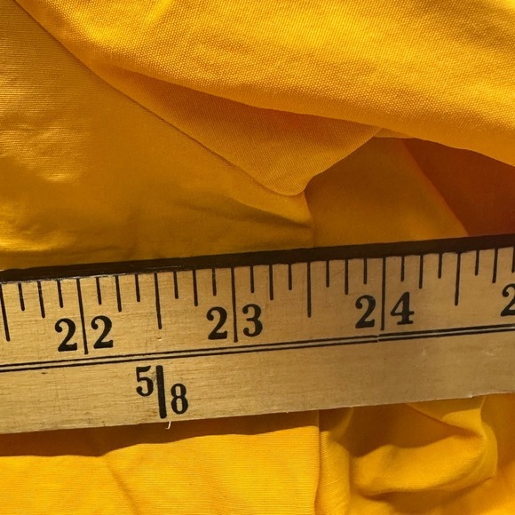 Eileen Fisher Women's Hooded Zip Up Jacket Windbreaker Size L Mango Yellow - Picture 6 of 10